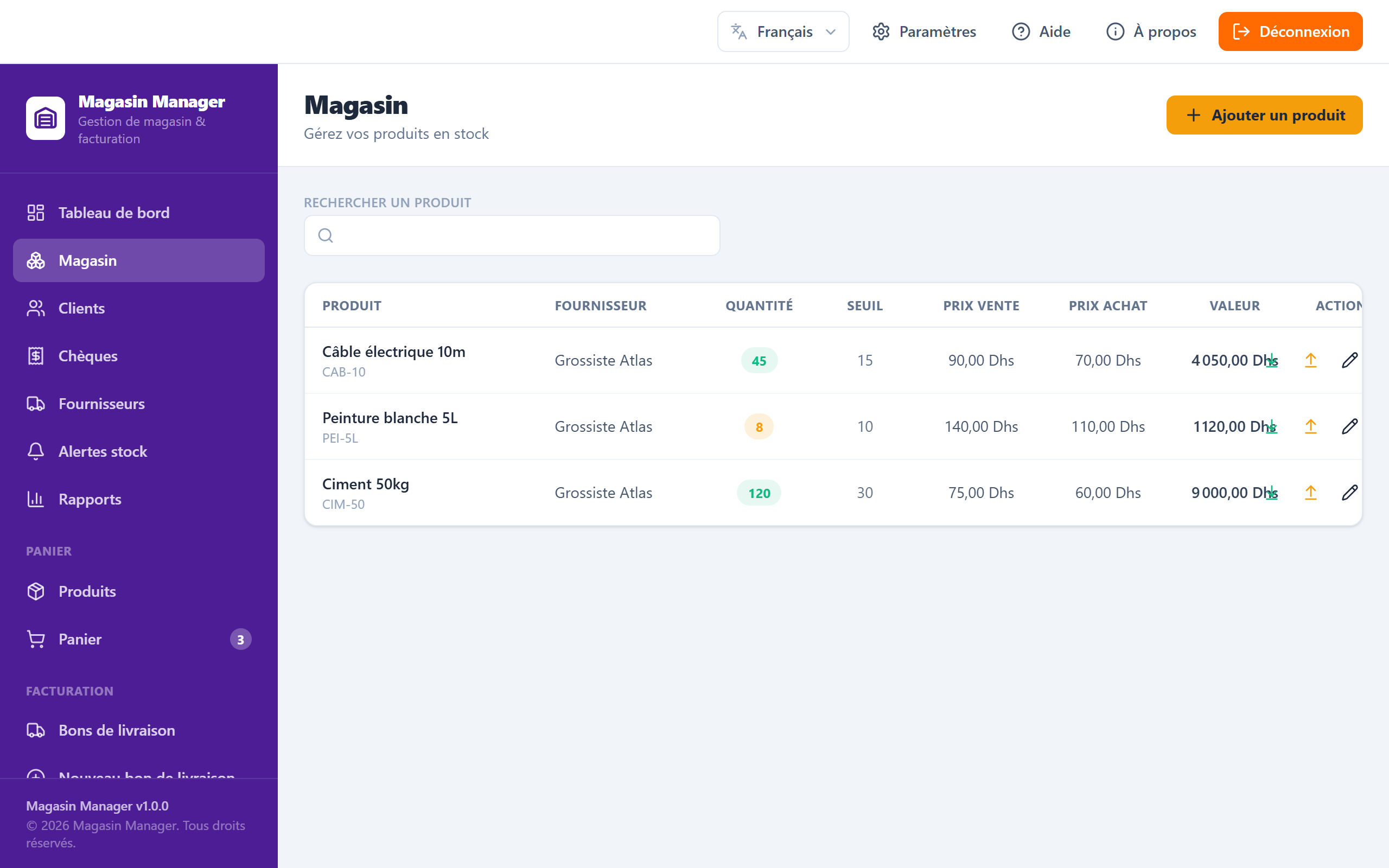 Magasin Manager — i-box